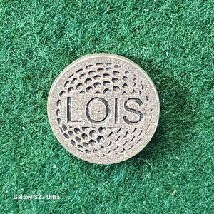 Personalized Metal Golf Ball Marker for Lois